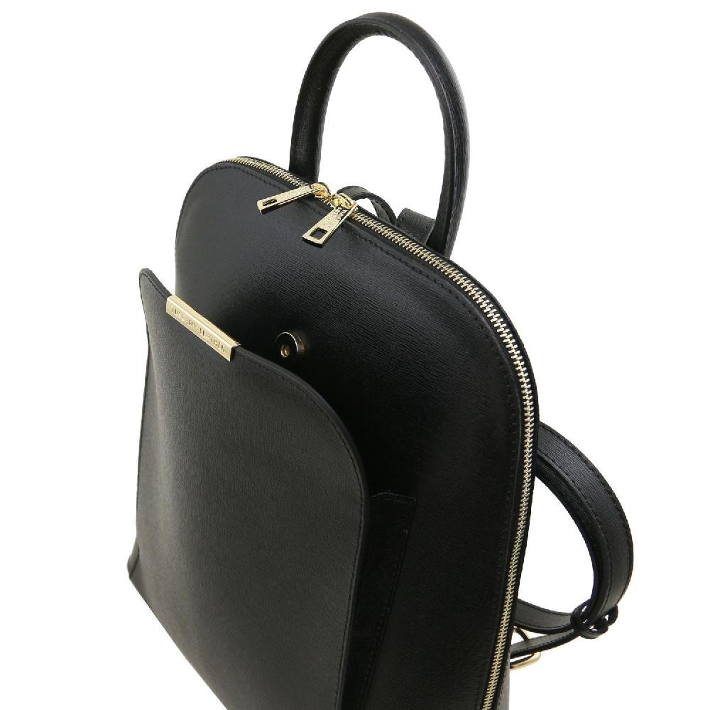 Tuscany Leather Zaino da Donna in Pelle Saffiano Fino Al -60%