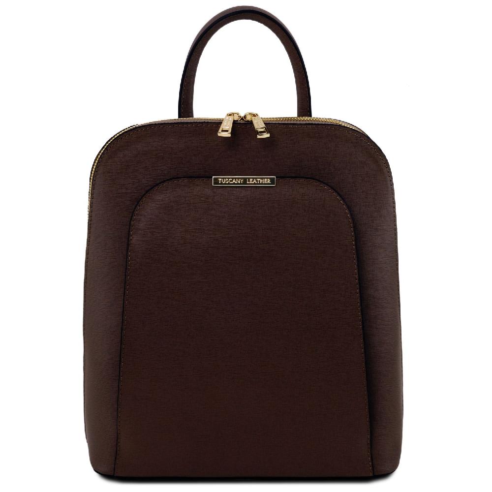 Tuscany Leather Zaino da Donna in Pelle Saffiano Shopping Online