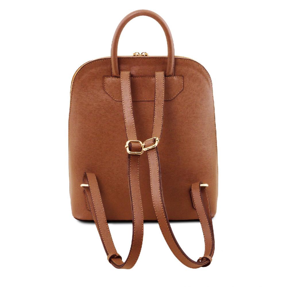 Tuscany Leather Zaino da Donna in Pelle Saffiano Affare Del Giorno