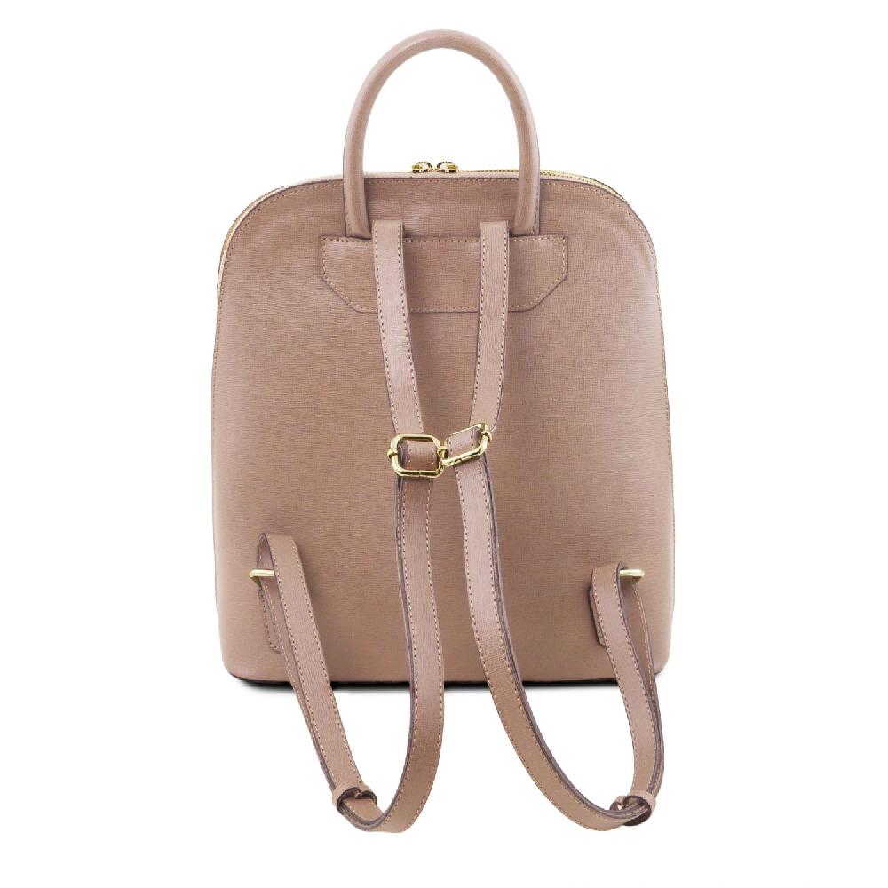 Tuscany Leather Zaino da Donna in Pelle Saffiano Sottocosto