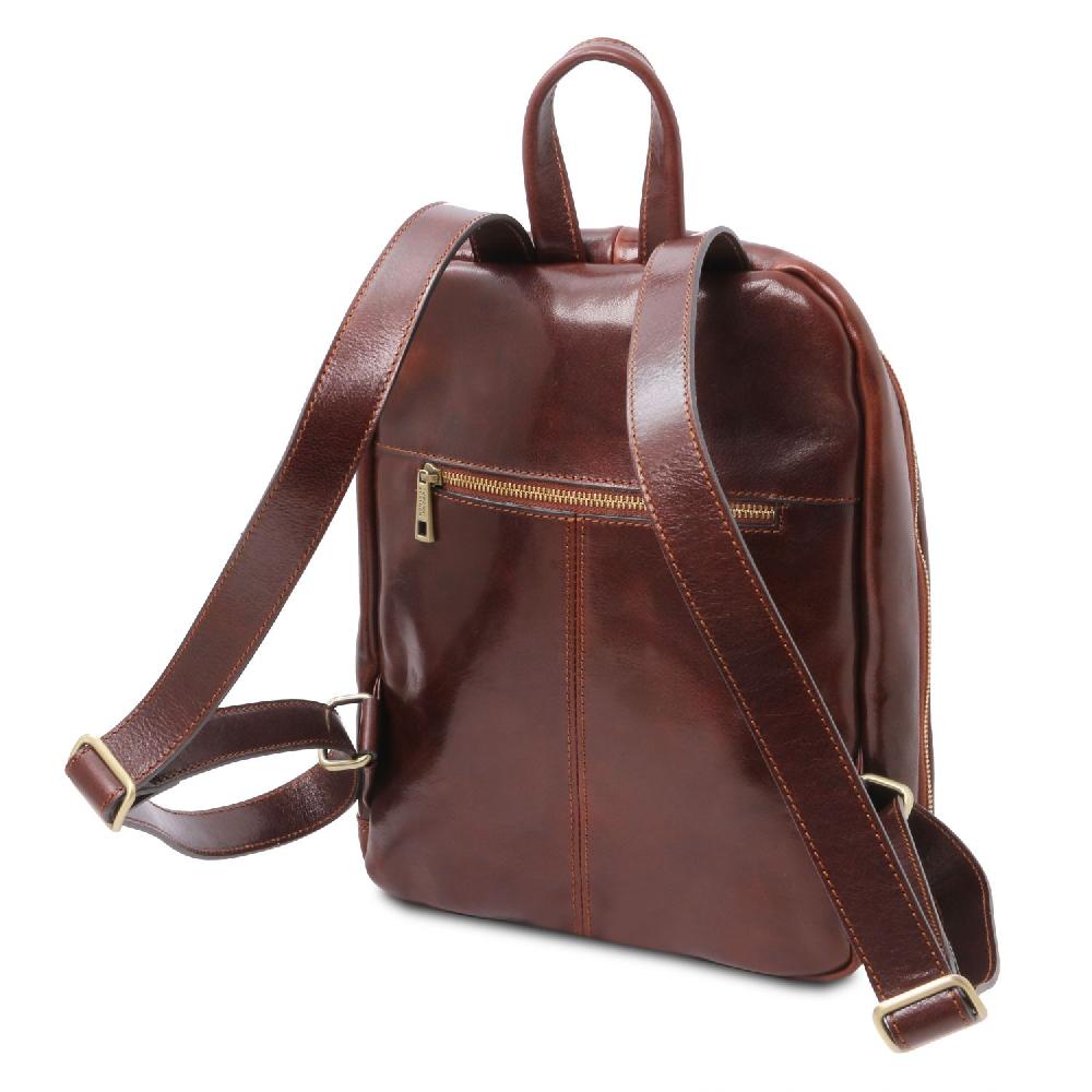 Tuscany Leather Zaino in Pelle 2 Scomparti Economico