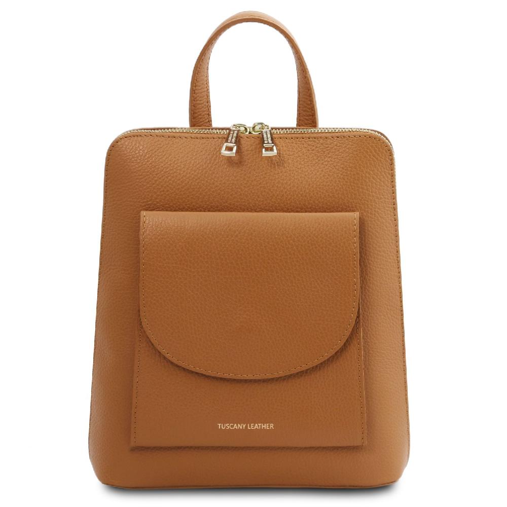 Tuscany Leather Zaino Piccolo da Donna in Pelle Saldi