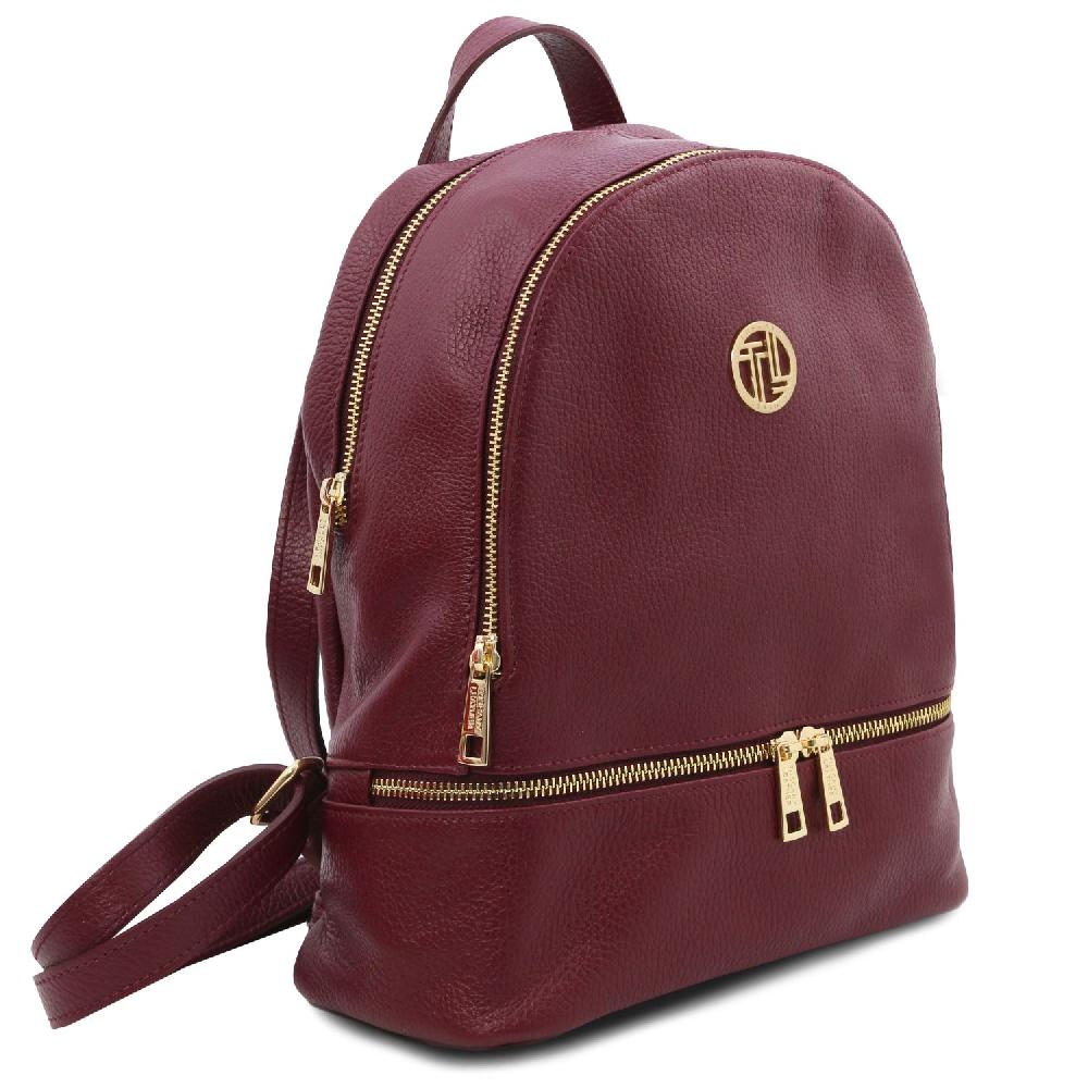 Tuscany Leather Zaino in Pelle Morbida Saldi Di Fabbrica