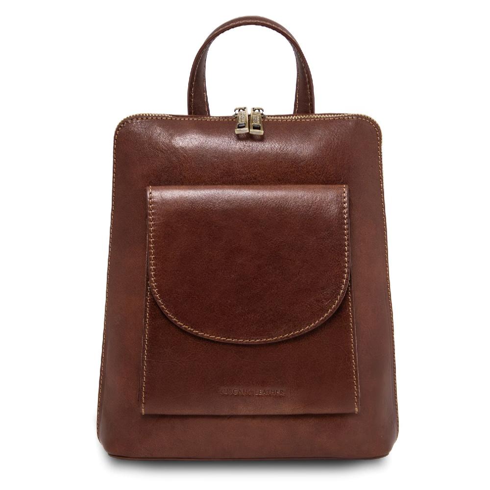 Tuscany Leather Zaino Piccolo da Donna in Pelle Negozio