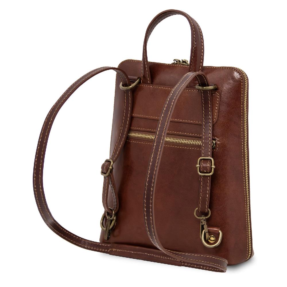 Tuscany Leather Zaino Piccolo da Donna in Pelle Negozio