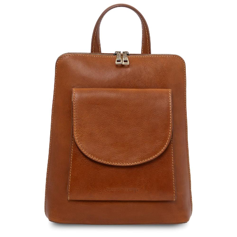 Tuscany Leather Zaino Piccolo da Donna in Pelle In Saldo