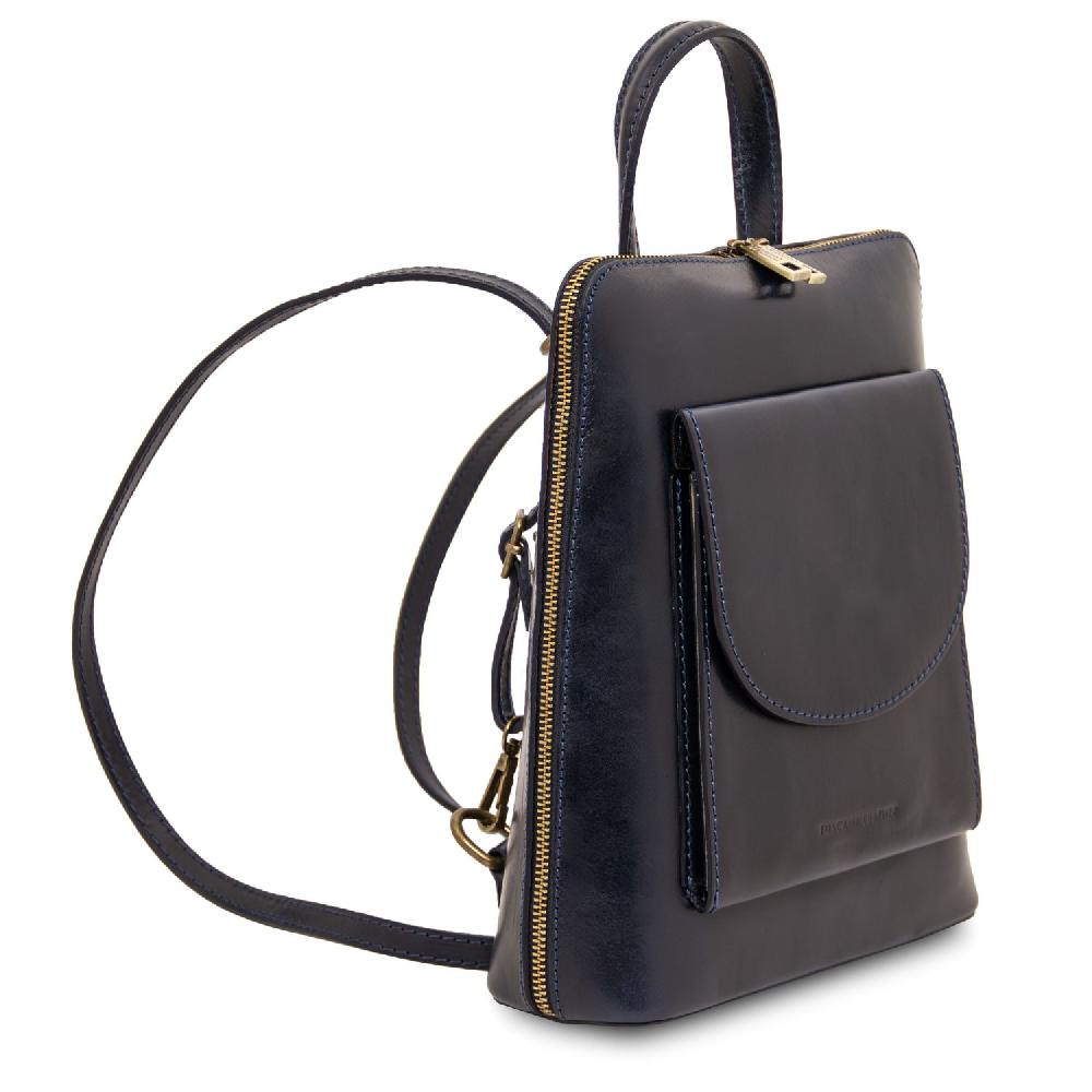 Tuscany Leather Zaino Piccolo da Donna in Pelle Nuova