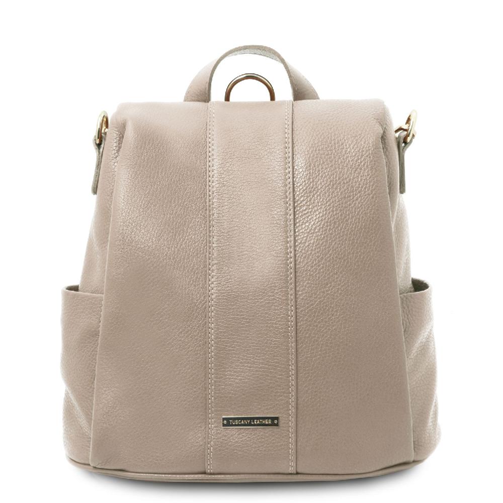 Tuscany Leather Zaino da Donna in Pelle Morbida In Linea