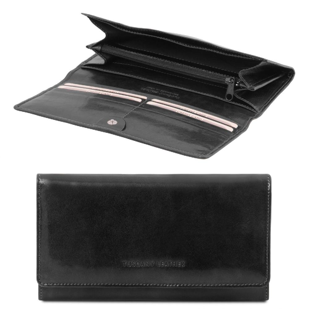 Tuscany Leather Esclusivo Portafoglio da Donna in Pelle Outlet