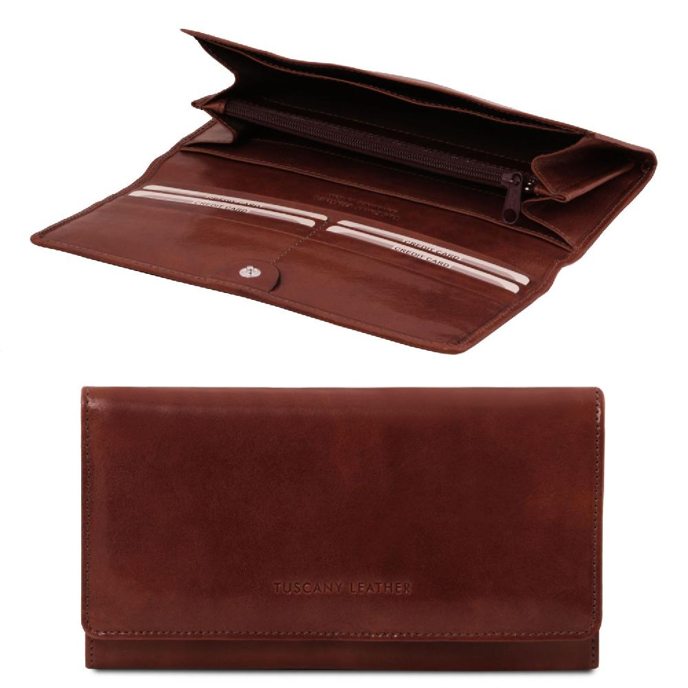 Tuscany Leather Esclusivo Portafoglio da Donna in Pelle In Vendita