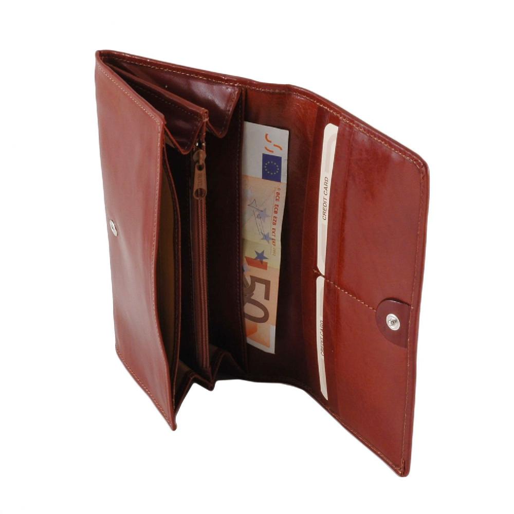Tuscany Leather Esclusivo Portafoglio da Donna in Pelle Offerte