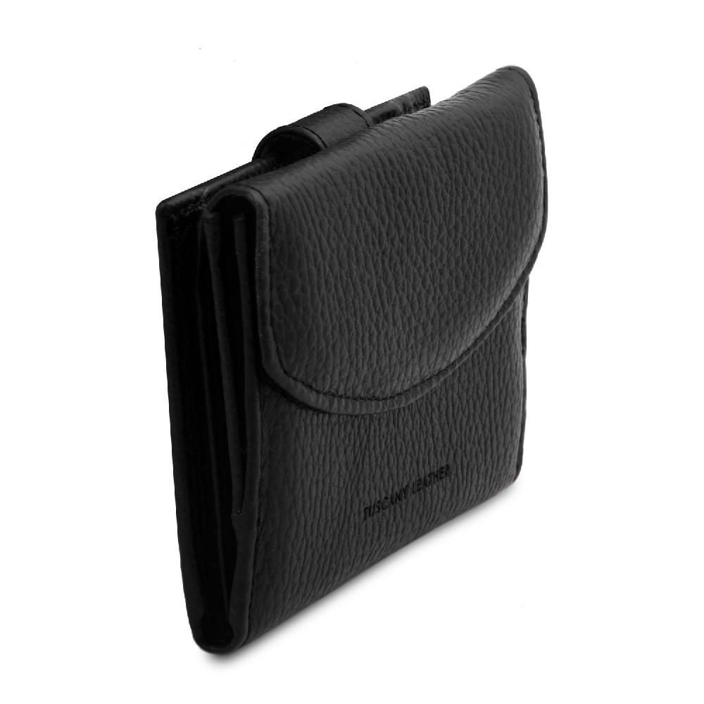 Tuscany Leather Esclusivo Portafoglio da Donna 3 Ante con Portaspiccioli in Pelle Hotsell