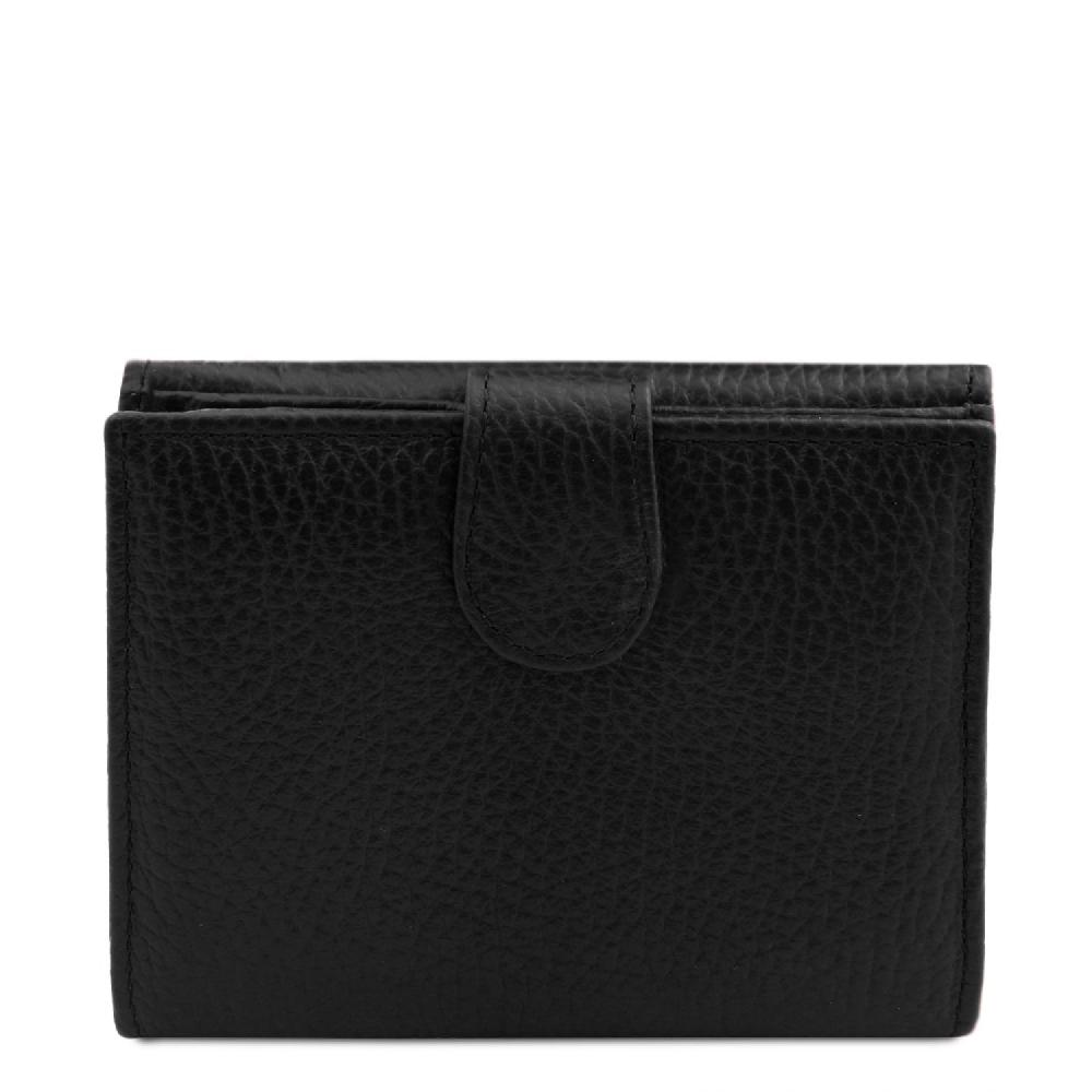 Tuscany Leather Esclusivo Portafoglio da Donna 3 Ante con Portaspiccioli in Pelle Hotsell