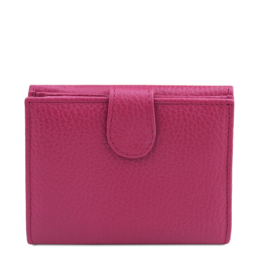Tuscany Leather Esclusivo Portafoglio da Donna 3 Ante con Portaspiccioli in Pelle I Più Venduti