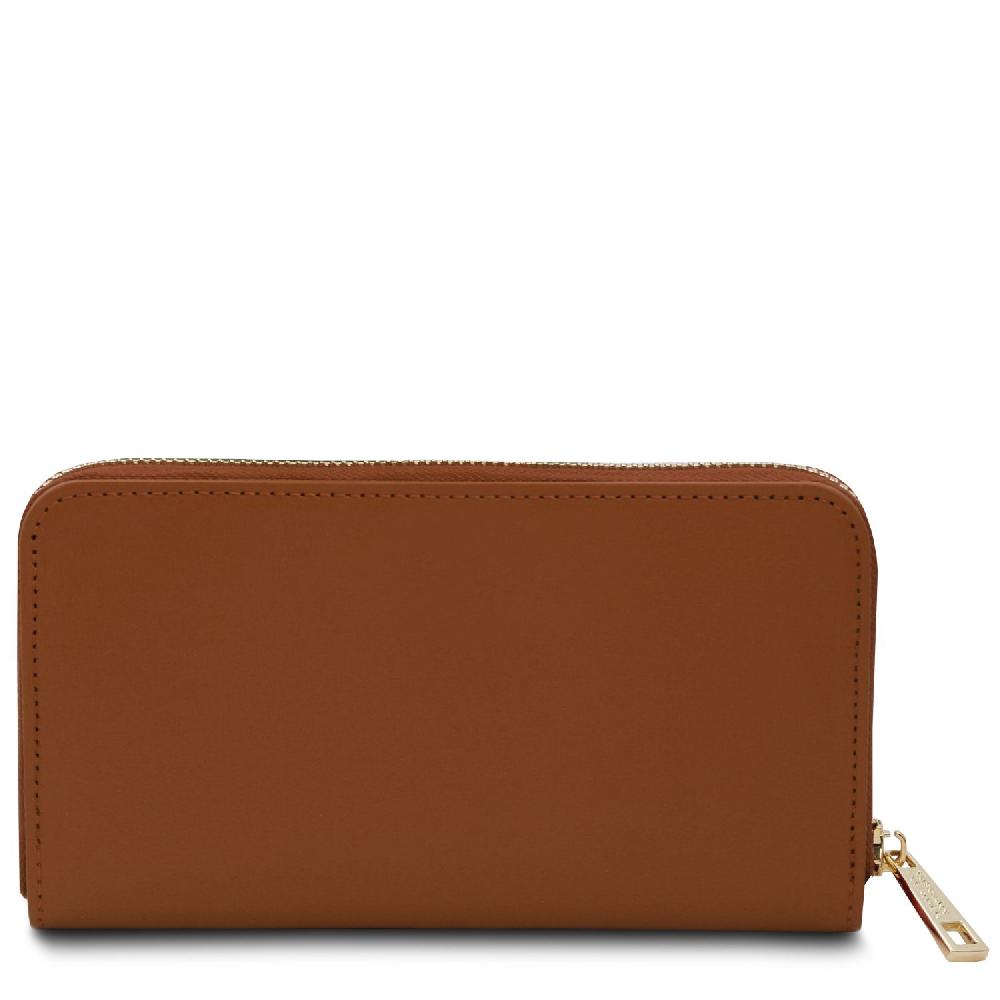 Tuscany Leather Esclusivo Portafogli in Pelle zip Around Negozio