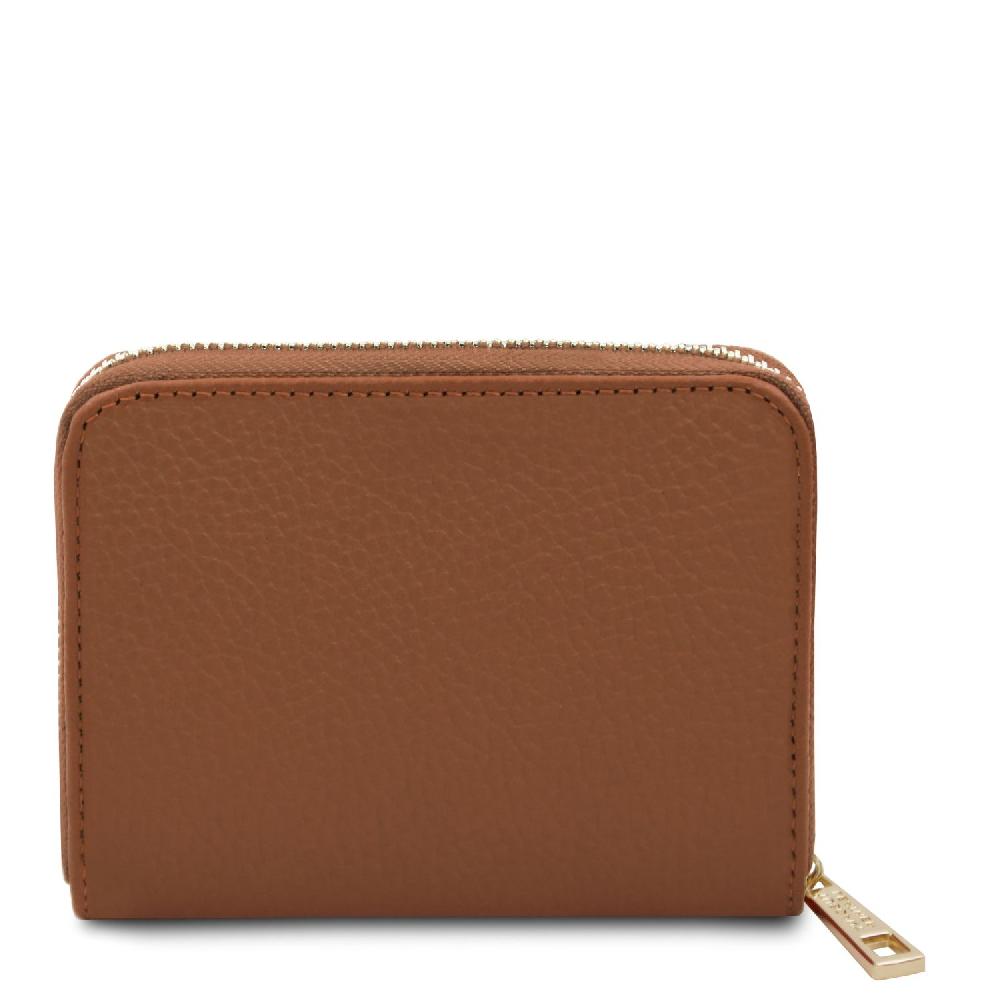 Tuscany Leather Esclusivo Portafogli in Pelle zip Around Italy