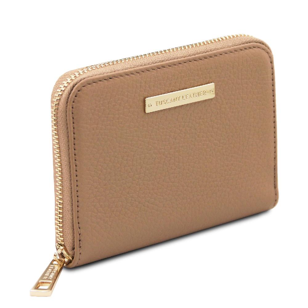 Tuscany Leather Esclusivo Portafogli in Pelle zip Around 2025