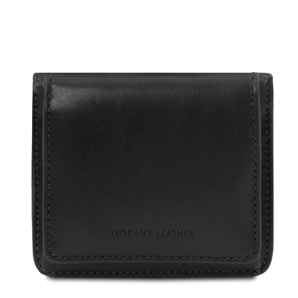 Tuscany Leather Esclusivo Portafogli in Pelle con Portamonete Nuovo
