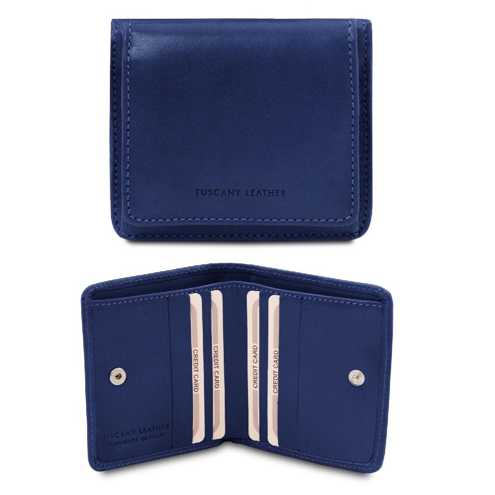 Tuscany Leather Esclusivo Portafogli in Pelle con Portamonete Promozione