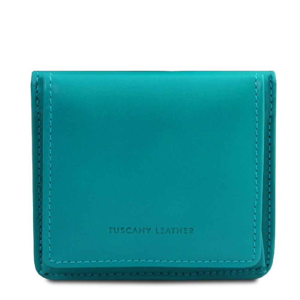 Tuscany Leather Esclusivo Portafogli in Pelle con Portamonete Spedizione Gratuita