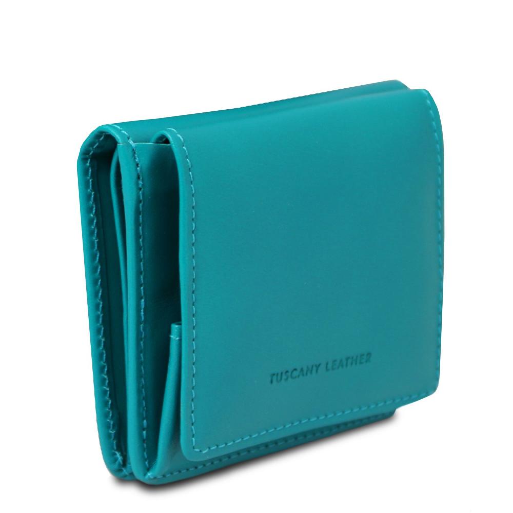 Tuscany Leather Esclusivo Portafogli in Pelle con Portamonete Spedizione Gratuita
