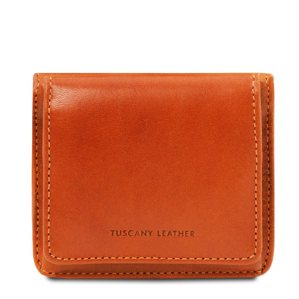 Tuscany Leather Esclusivo Portafogli in Pelle con Portamonete Soddisfazione Garantita