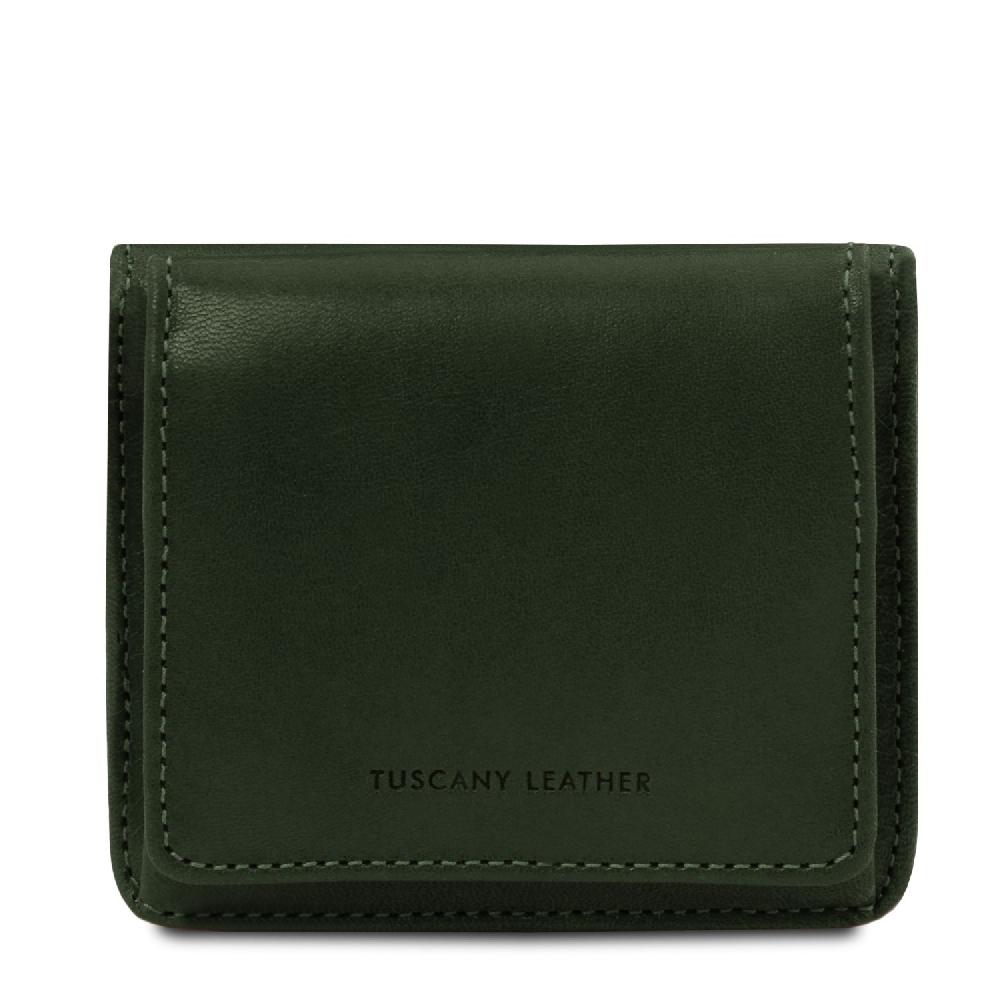 Tuscany Leather Esclusivo Portafogli in Pelle con Portamonete Negozi Online