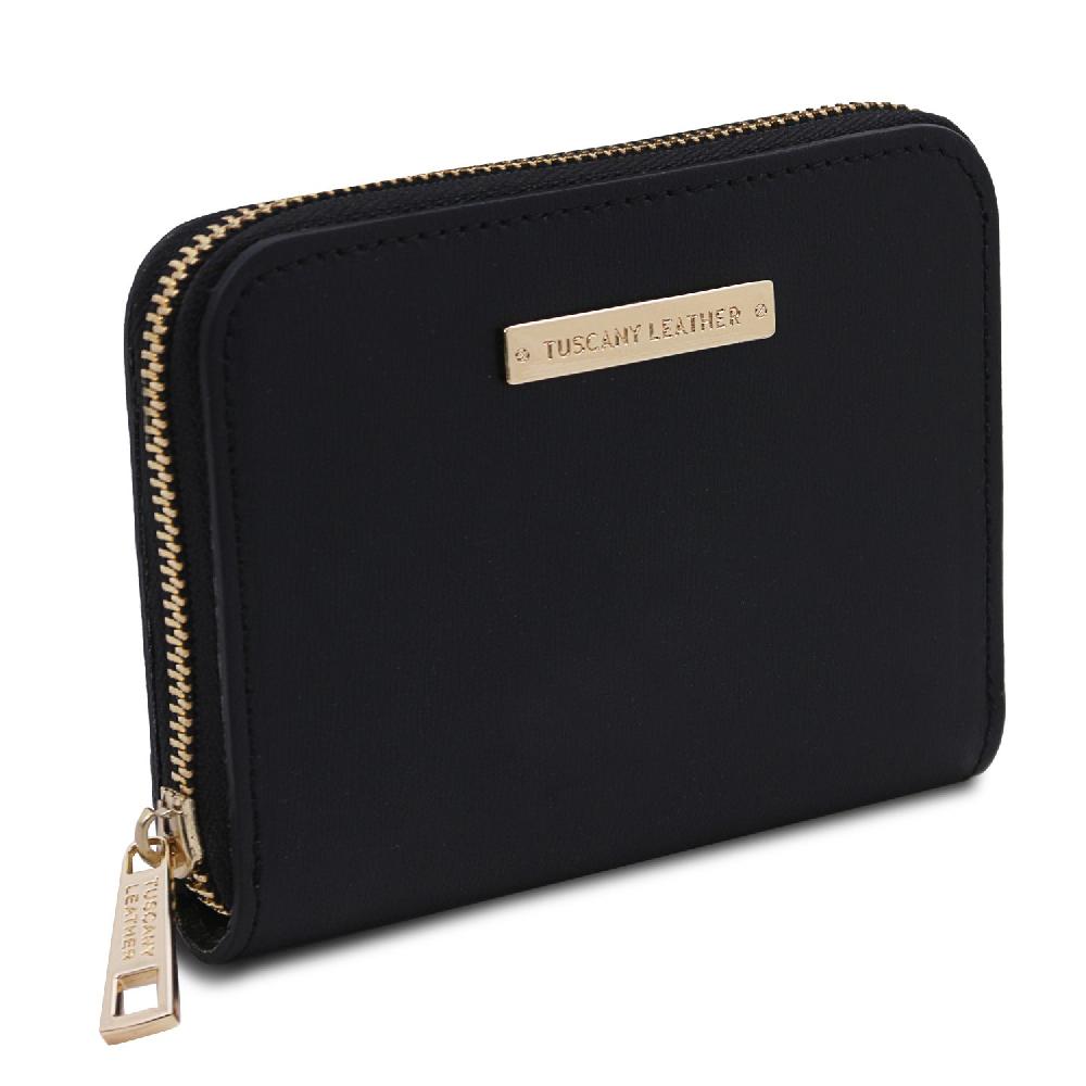 Tuscany Leather Esclusivo Portafogli in Pelle zip Around Acquista Ora