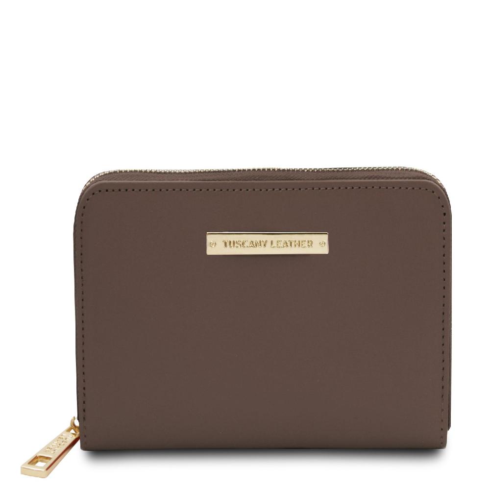 Tuscany Leather Esclusivo Portafogli in Pelle zip Around Promozione Limitata