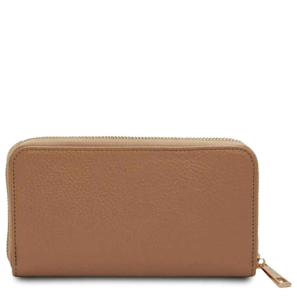 Tuscany Leather Esclusivo Portafogli in Pelle zip Around Sottocosto