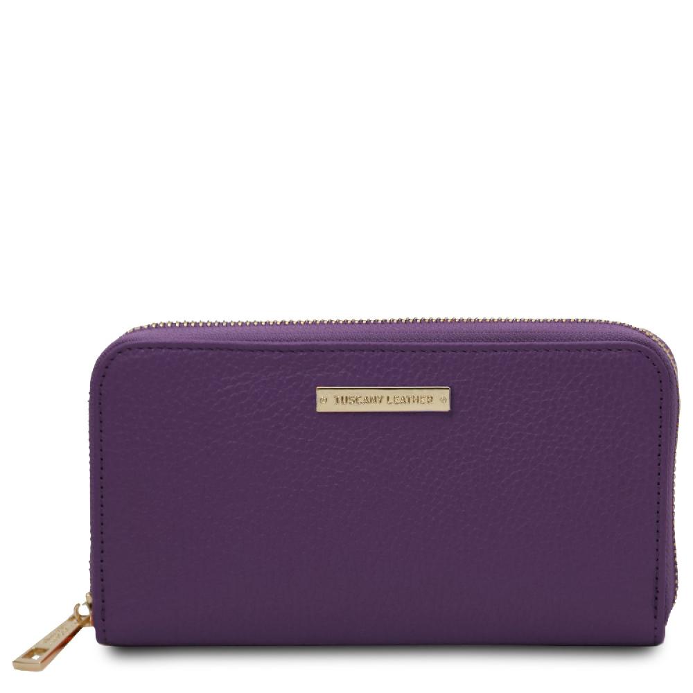 Tuscany Leather Esclusivo Portafogli in Pelle zip Around Economico
