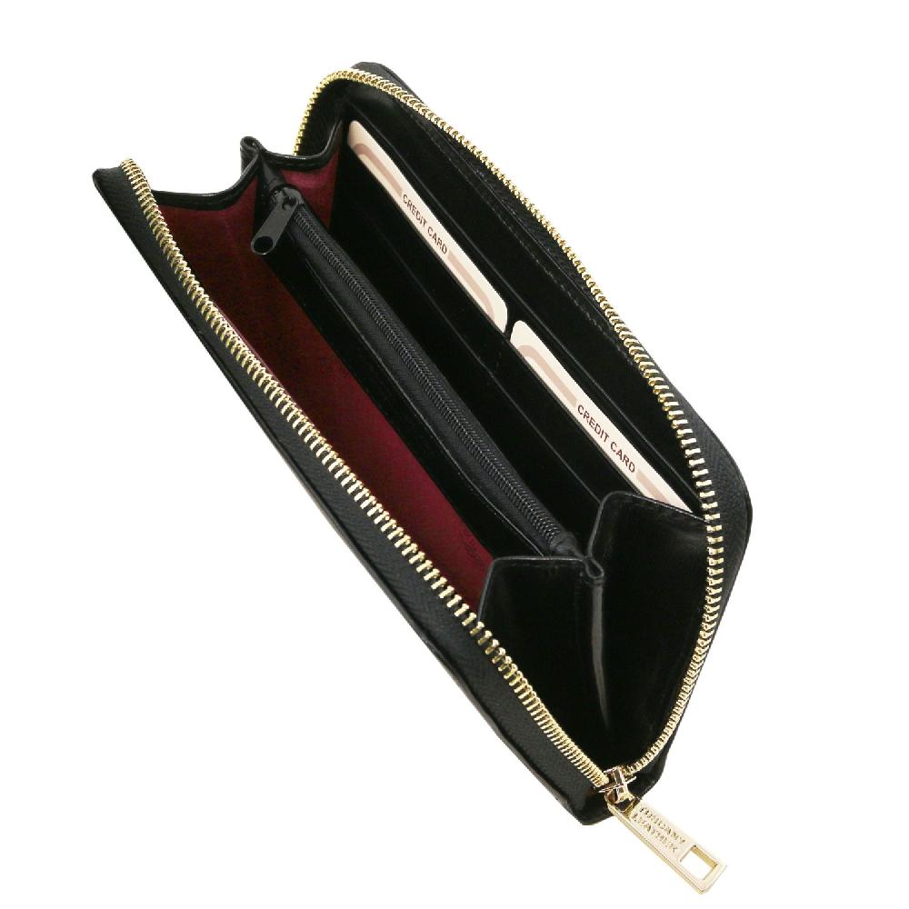 Tuscany Leather Esclusivo Portafogli in Pelle zip Around Online