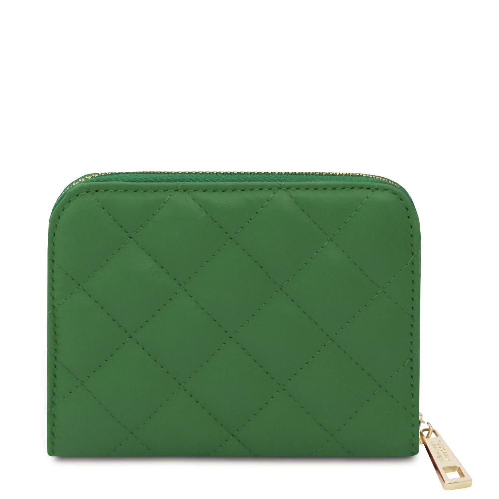 Tuscany Leather Esclusivo Portafogli in Pelle Morbida zip Around Negozio