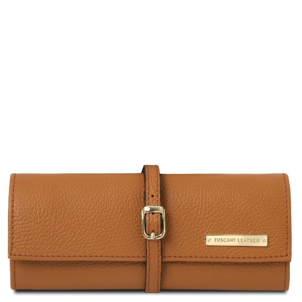 Tuscany Leather Portagioie in Pelle Morbida 2025