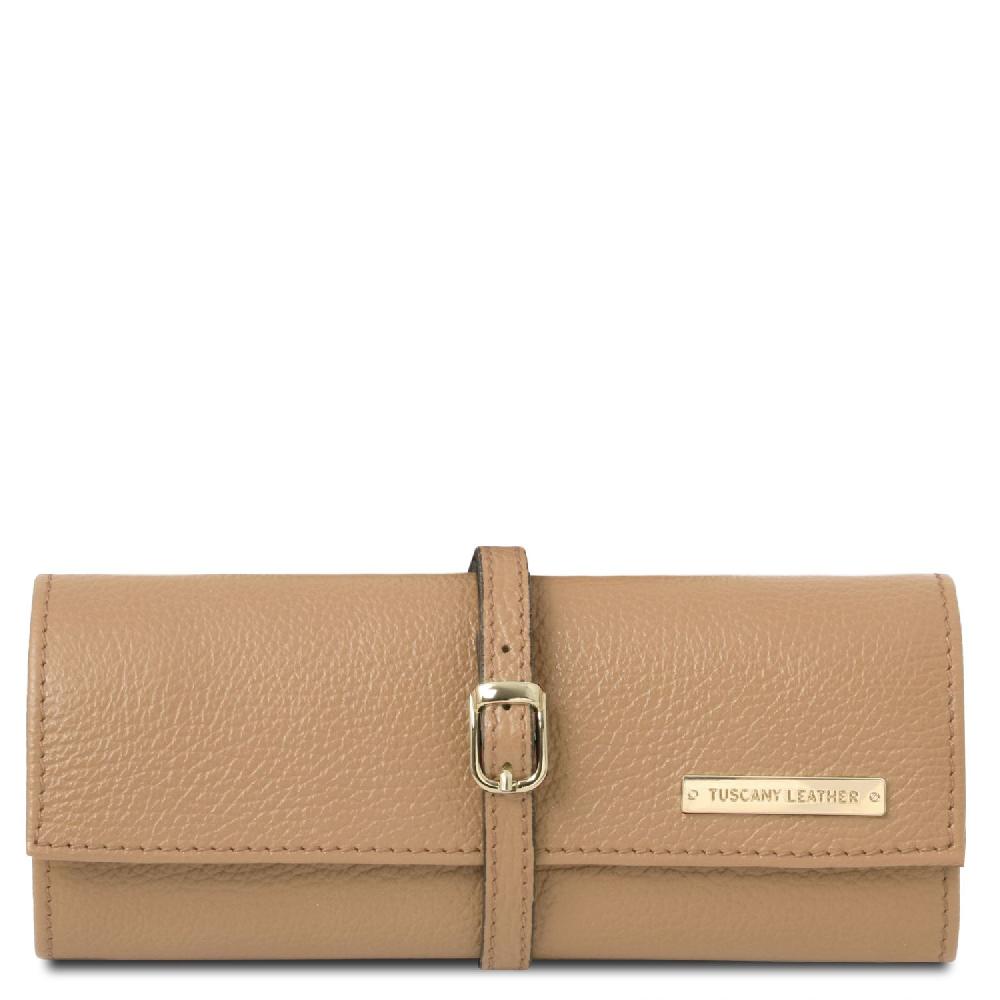 Tuscany Leather Portagioie in Pelle Morbida In Linea