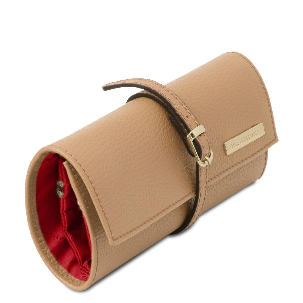 Tuscany Leather Portagioie in Pelle Morbida In Linea