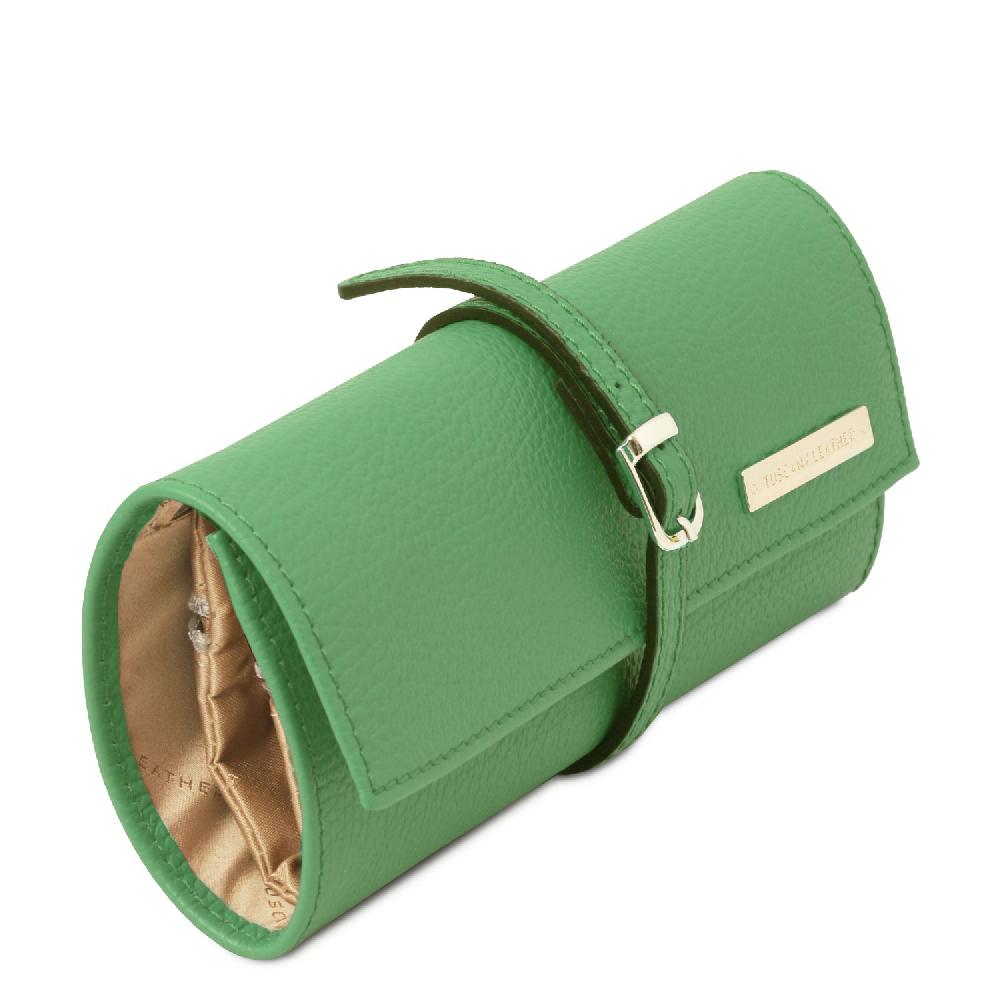 Tuscany Leather Portagioie in Pelle Morbida Pezzi Unici