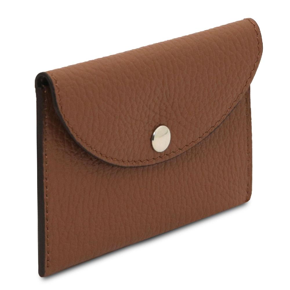 Tuscany Leather Porta Biglietti da Visita / Carte di Credito in Pelle Affare Del Giorno