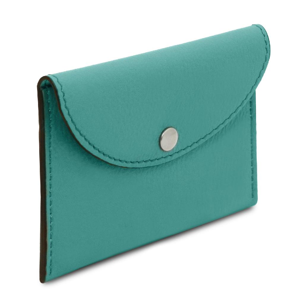 Tuscany Leather Porta Biglietti da Visita / Carte di Credito in Pelle Outlet