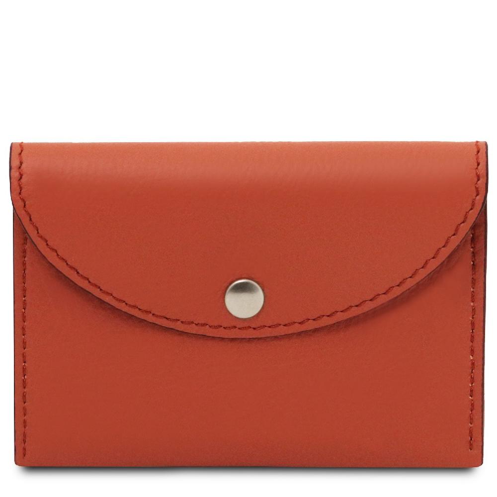 Tuscany Leather Porta Biglietti da Visita / Carte di Credito in Pelle Saldi