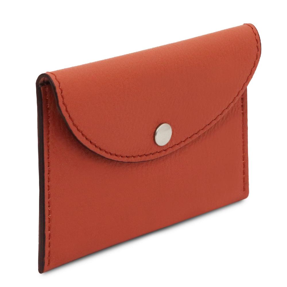 Tuscany Leather Porta Biglietti da Visita / Carte di Credito in Pelle Saldi