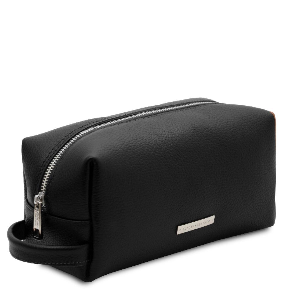 Tuscany Leather Beauty Case in Pelle Morbida In Saldo