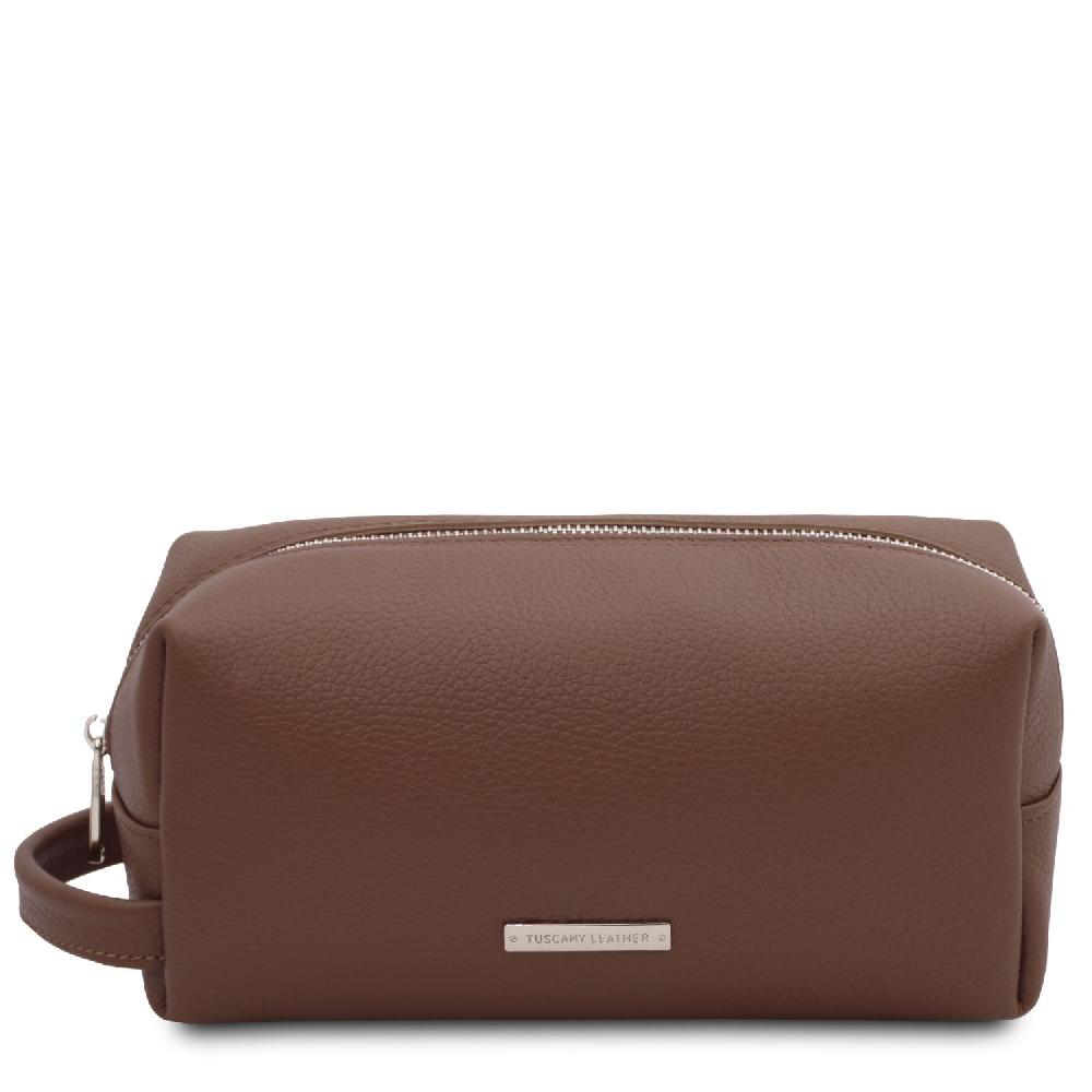 Tuscany Leather Beauty Case in Pelle Morbida Moda