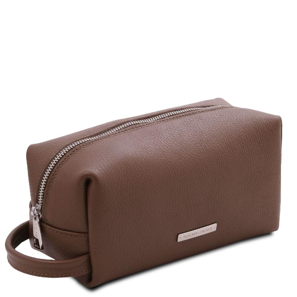 Tuscany Leather Beauty Case in Pelle Morbida Moda