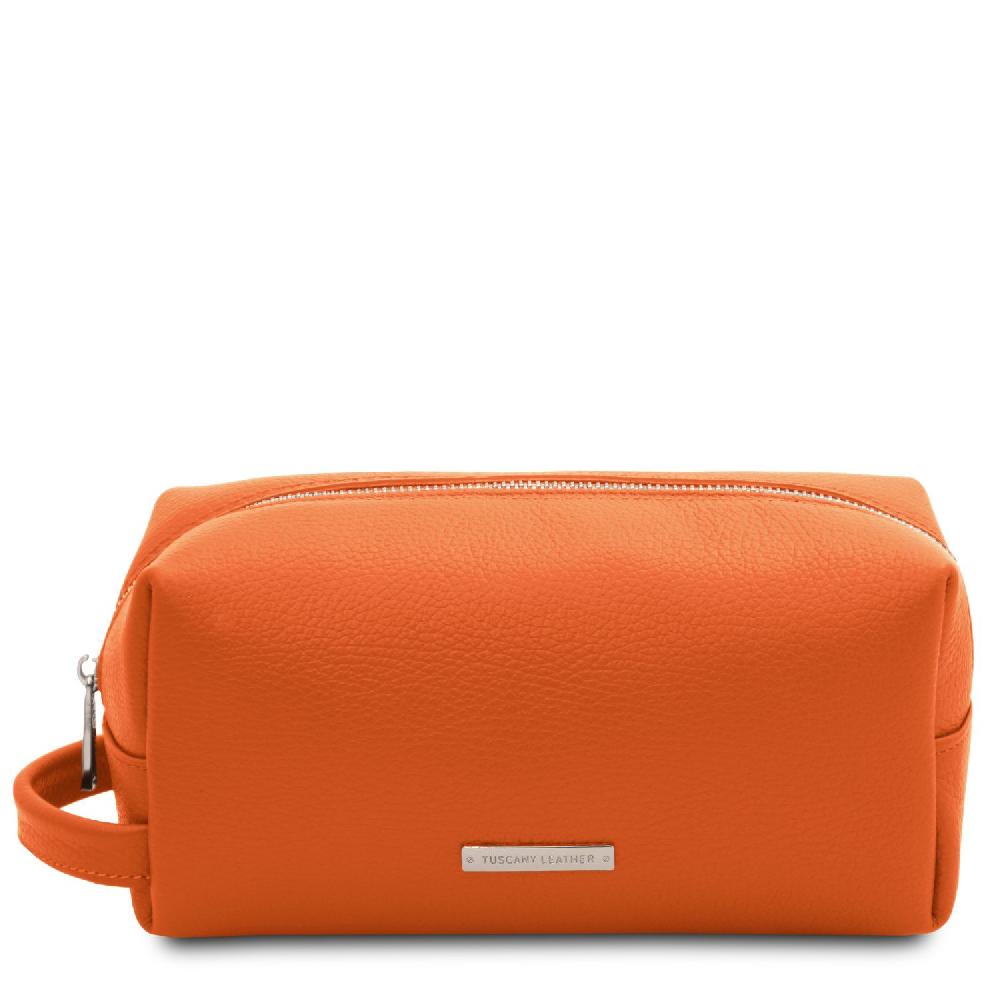 Tuscany Leather Beauty Case in Pelle Morbida Italy
