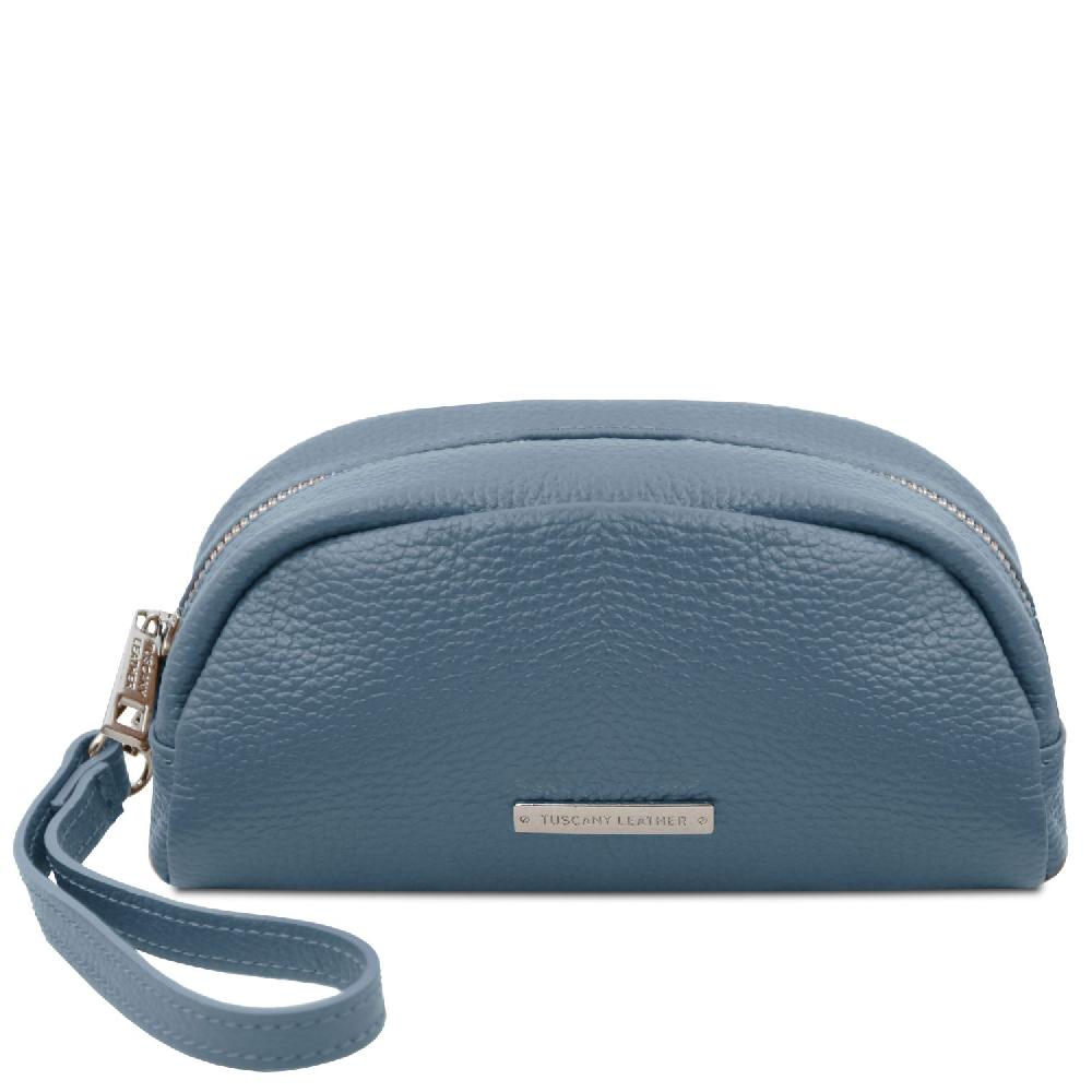 Tuscany Leather Trousse in Pelle Morbida In Linea