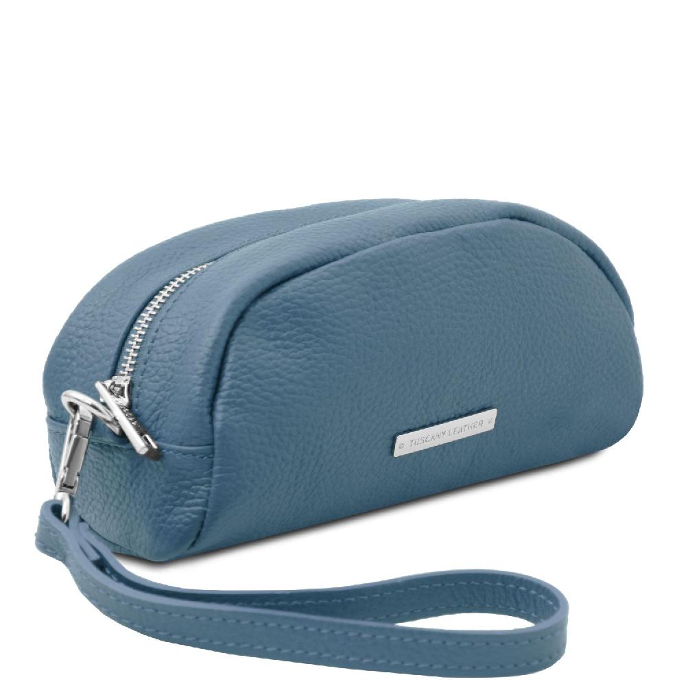 Tuscany Leather Trousse in Pelle Morbida In Linea
