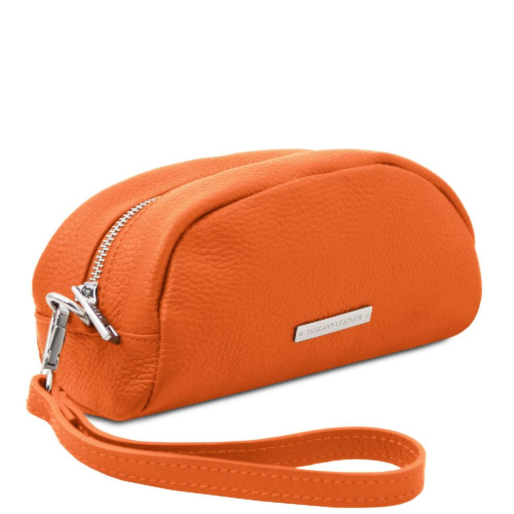 Tuscany Leather Trousse in Pelle Morbida Nuovo