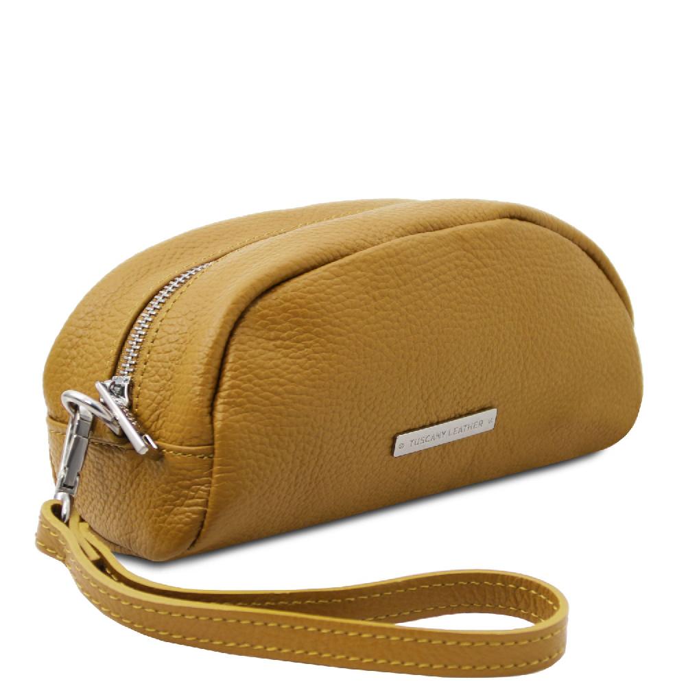 Tuscany Leather Trousse in Pelle Morbida Qualità