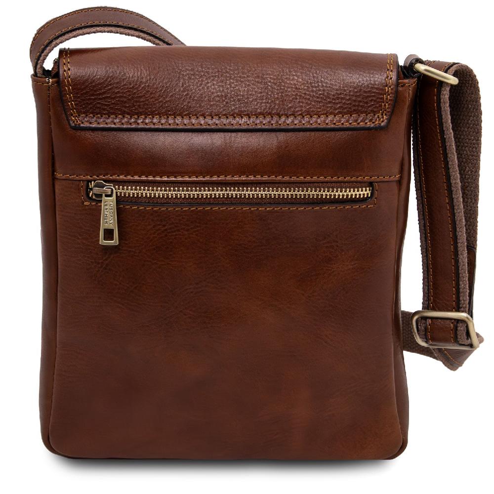 Tuscany Leather Borsello da Uomo in Pelle con Tasca Frontale Novità